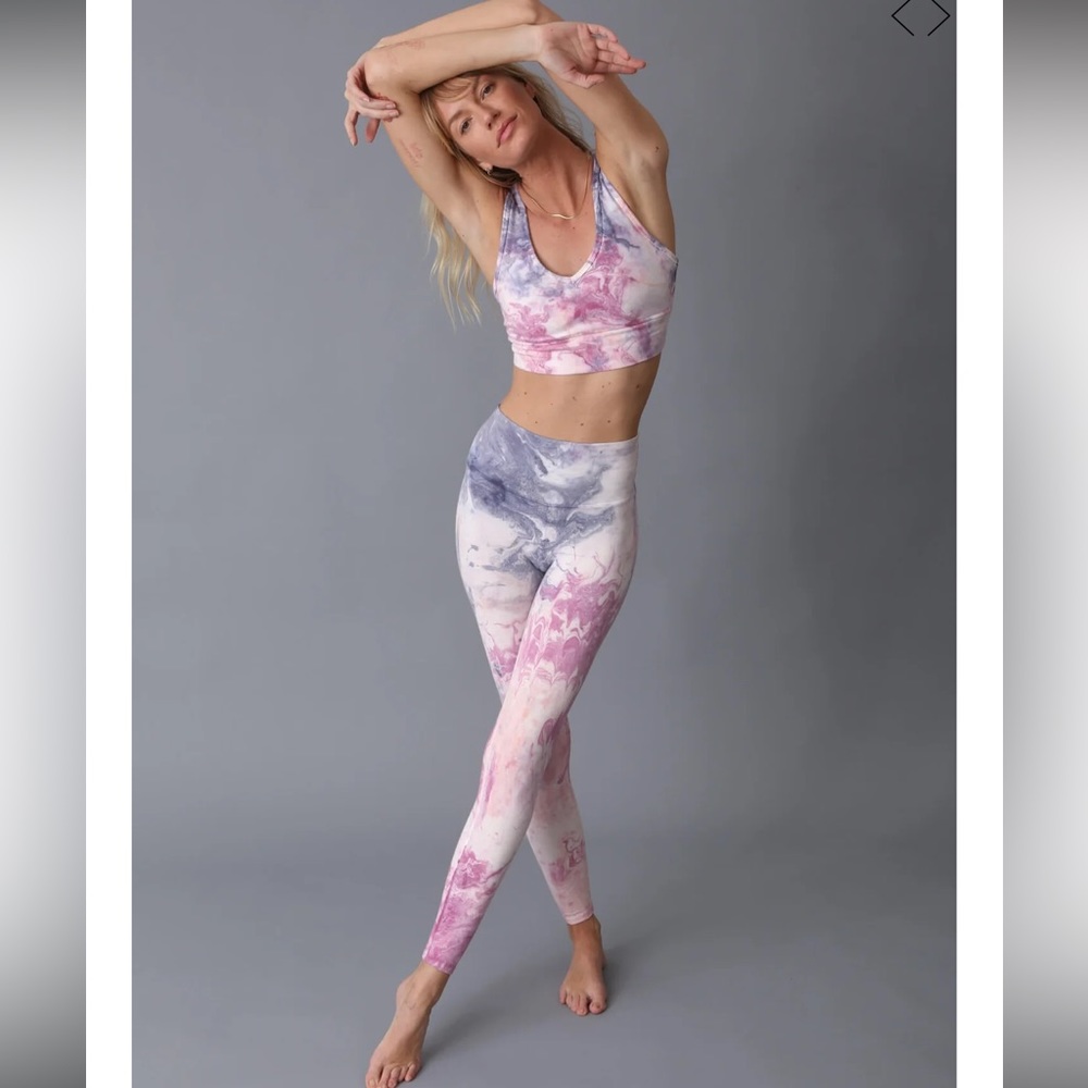 Electric & Rose Sunset Leggings and Bra Set XS